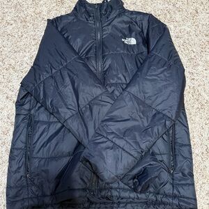 North face Black Puffer Jacket
